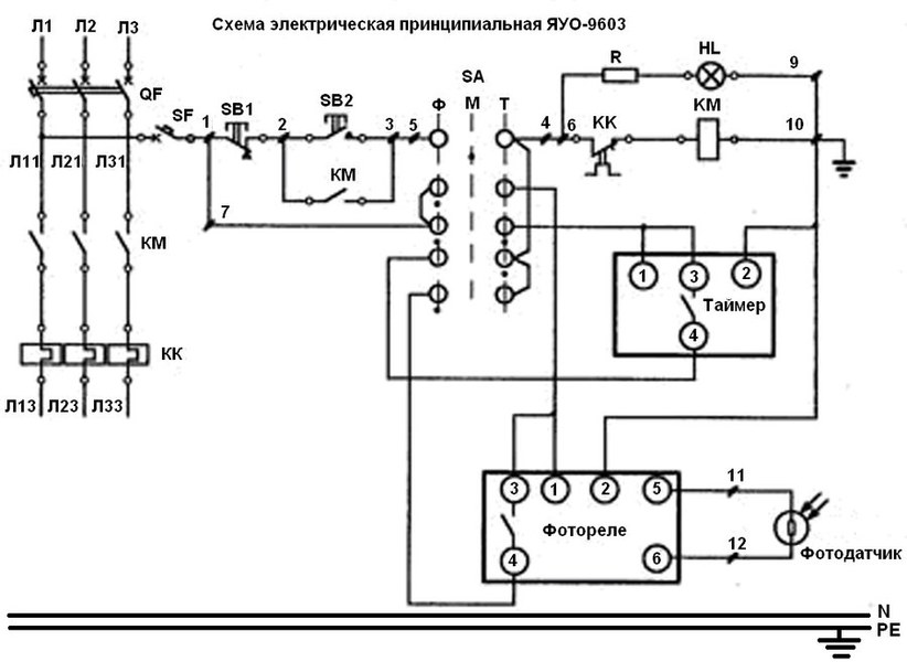 Бауо схема принципиальная