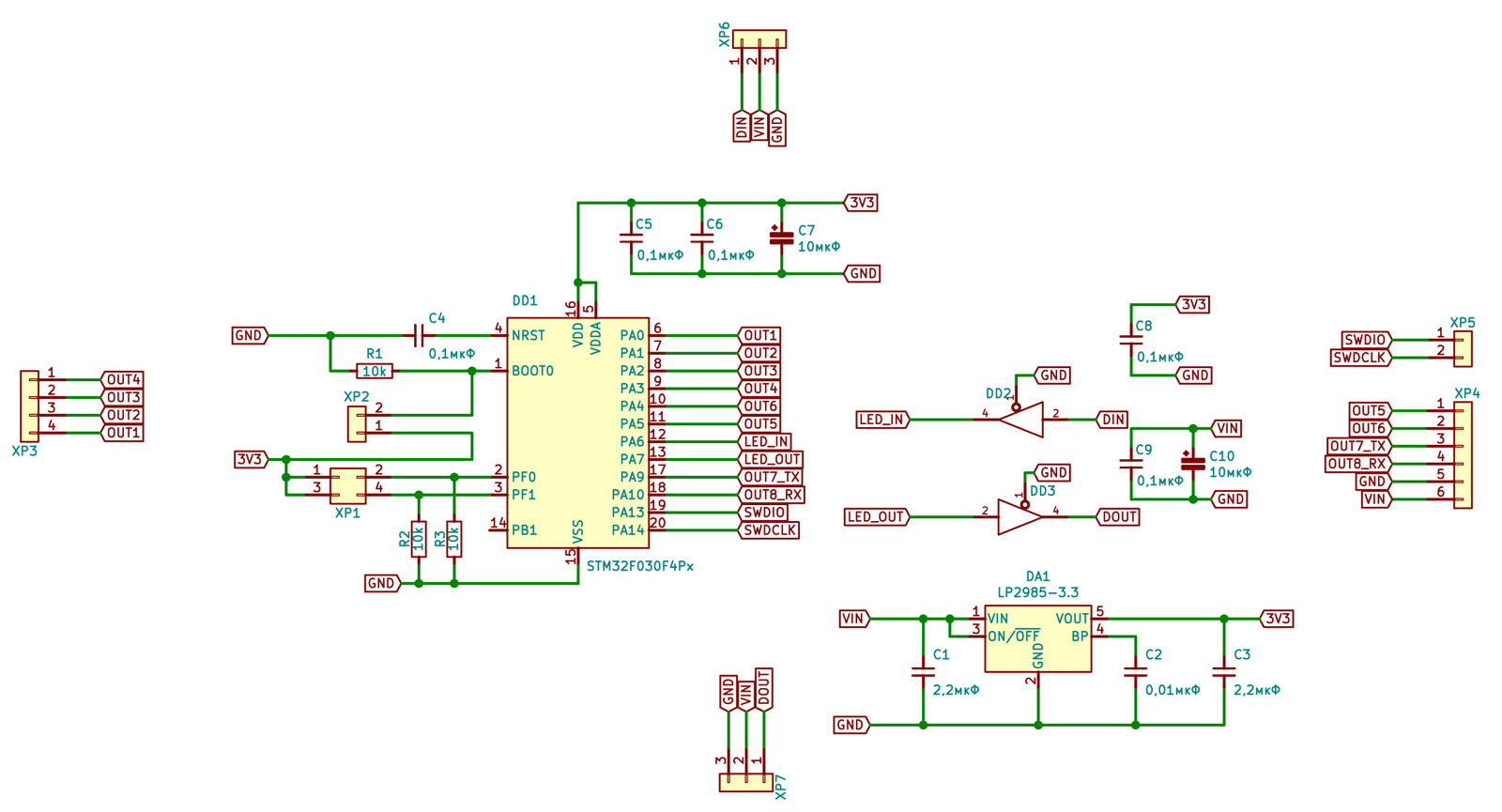 Прошивка f3. Stm32f030 схема включения. Stm32f030f4p6 схема платы. Схема китайской платы на stm32f030f4p6. Stm32f030f4p6 UART.