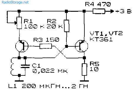 Генератор высокой частоты на 1 транзисторе схема. Схема высокочастотного генератора на транзисторах. Генератор высокой частоты на лямбда диоде. Двухтактный LC Генератор на транзисторах.