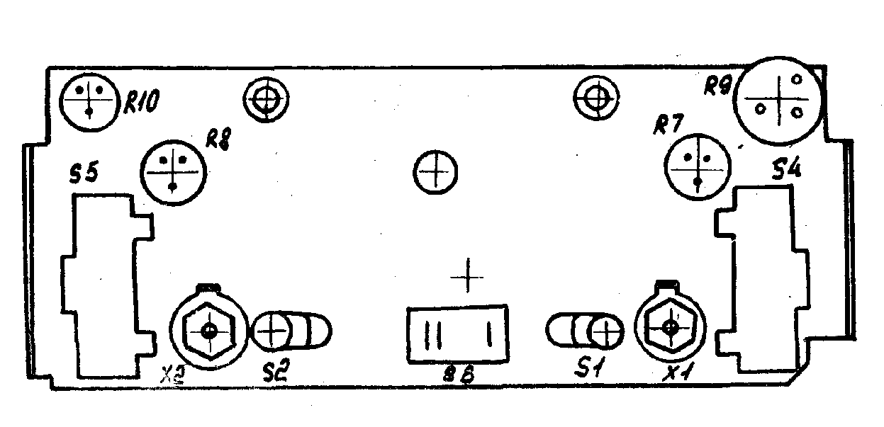 Осциллограф С1-98, схема