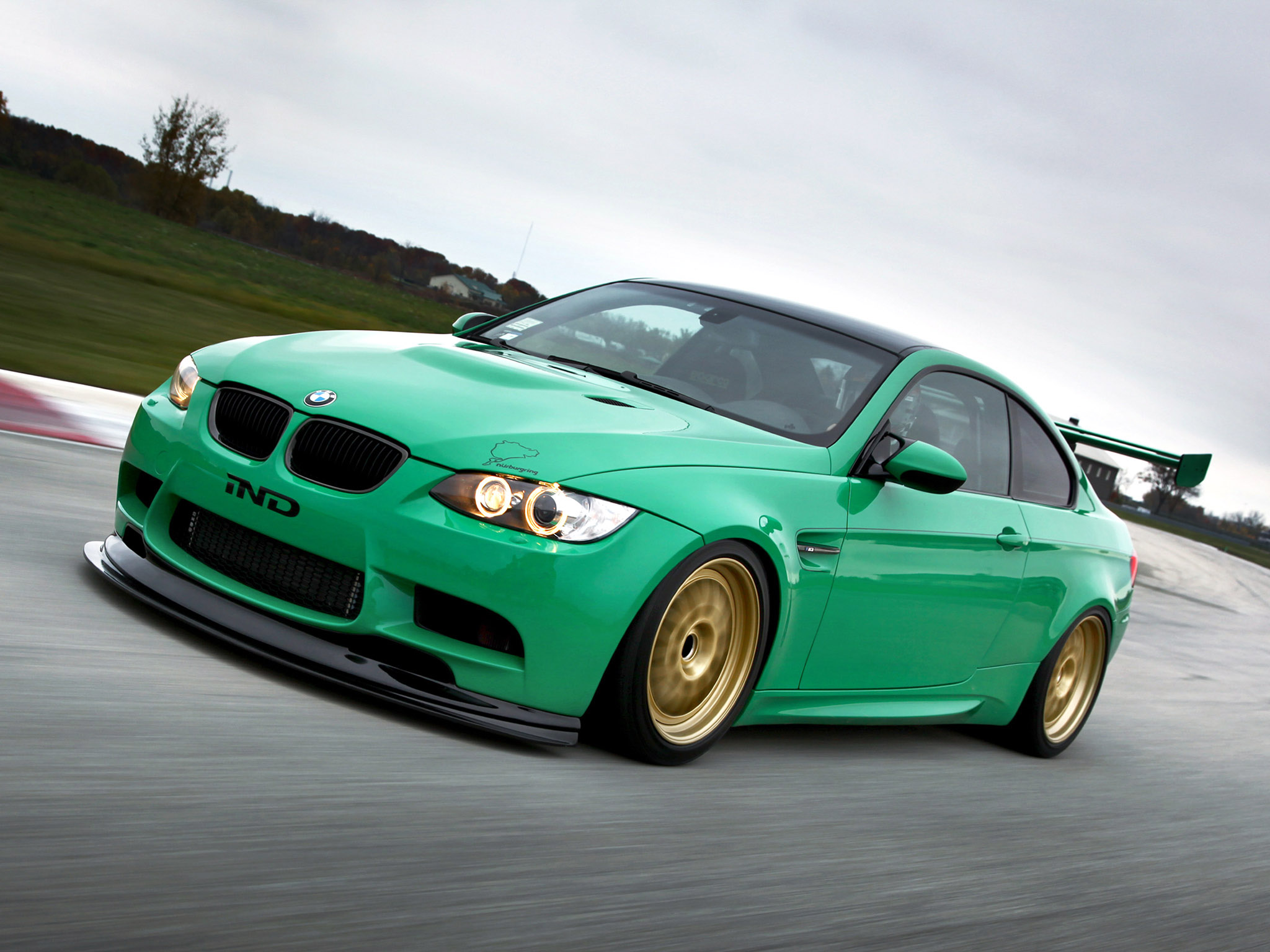 BMW m3 e92 Green