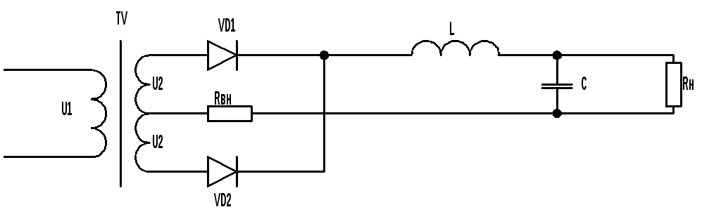 Выпрямитель в схеме 4 буквы