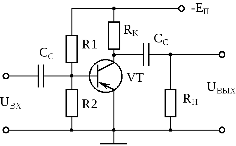 Транзистор с общим эмиттером. Схема двухкаскадного усилителя на биполярных транзисторах. Схема усилителя на транзисторе с общим эмиттером. Схема двухкаскадного резонансного усилителя.. Двухкаскадный усилитель ОЭ-ОЭ.