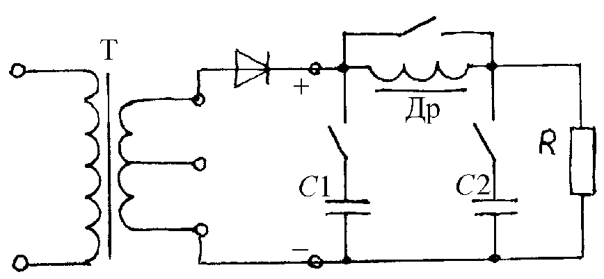 Выпрямитель в схеме 4 буквы