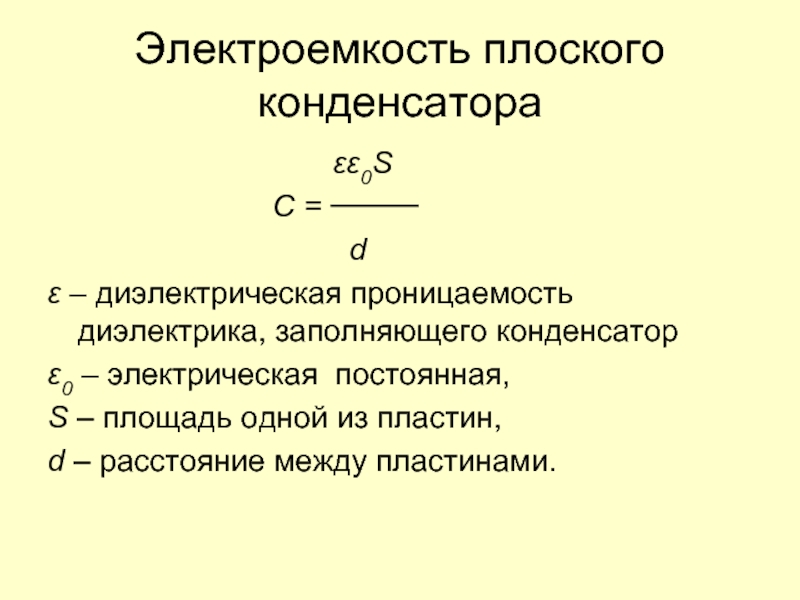 Емкость конденсатора через силу тока