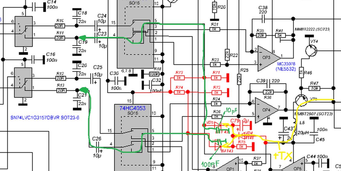 Hc4053 схема включения