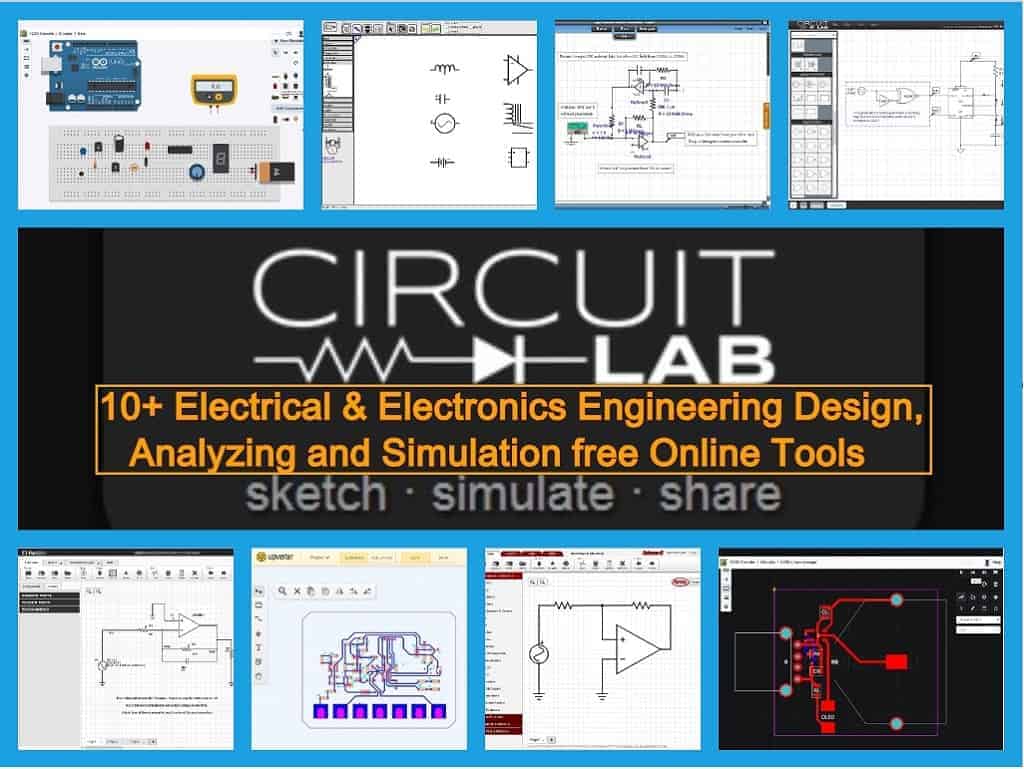 10+ Design & Simulation Tools for Electrical/Electronics Engineers Online