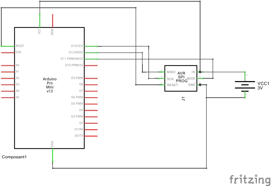 Arduino pro mini схема