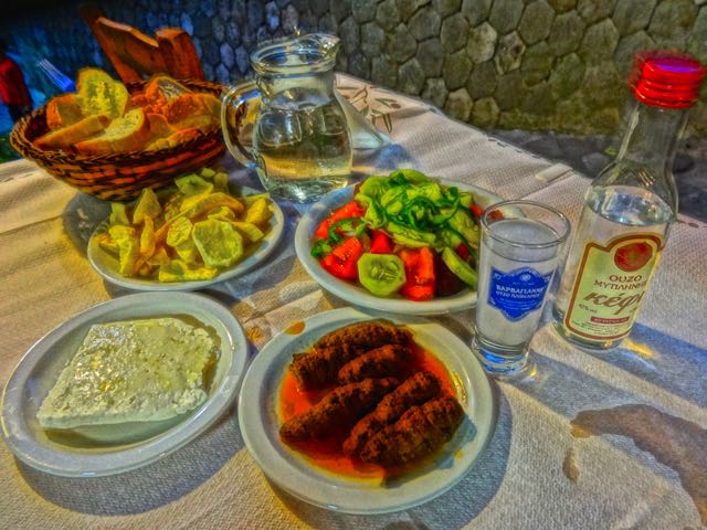 Ouzo meze