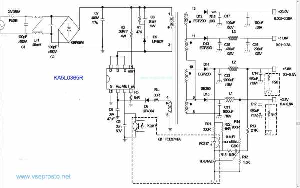 5l0380r схема подключения характеристики