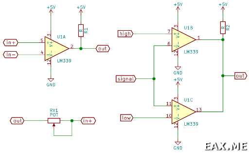 Lm339n схема включения как работает блок питания