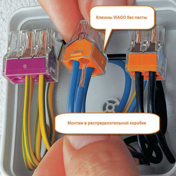 Винтовые клеммы для соединения проводов – Соединение проводов с помощью .
